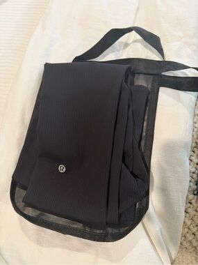 Lululemon align High-rise 28” Black Leggings ribbed compression size 6